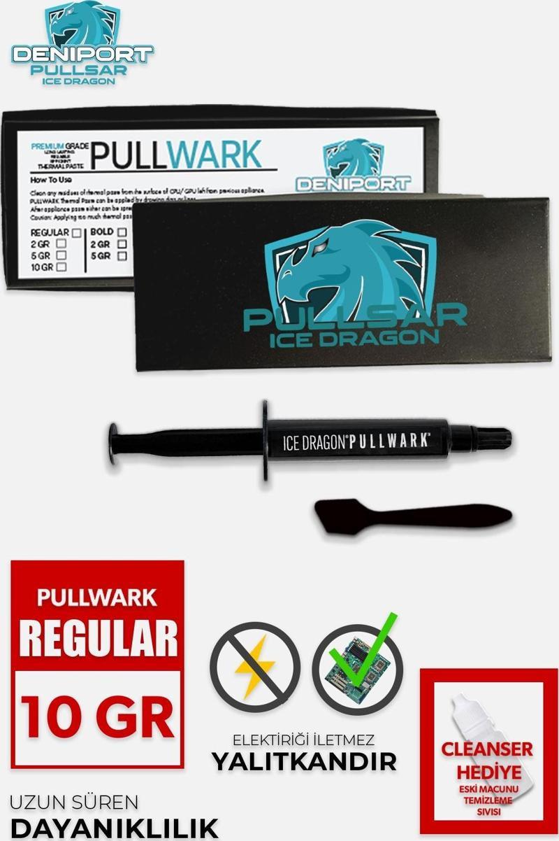 Pullwark Regular 20w/m-k | Termal Macun | 10gr Yüksek Performanslı Ve Iletken Macun