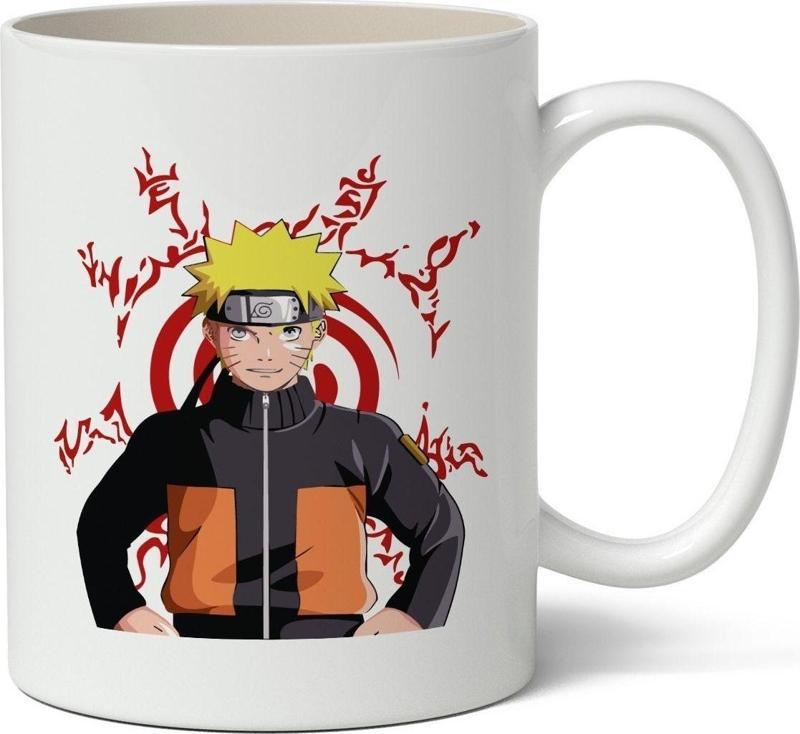 Kişiye Özel Naruto Manga Anime Temalı Kupa Bardak - Sevgiliye Arkadaşa Hediye
