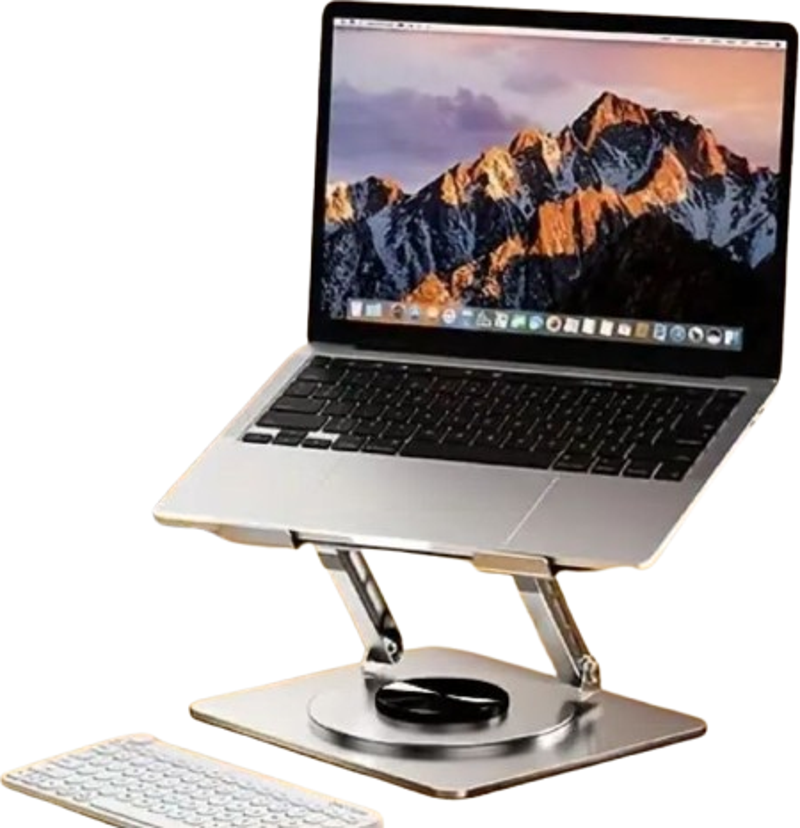 Stant  Ergonomik Dayanıklı Hava Aldıran 360 Derece Dönebilen Laptop Standı