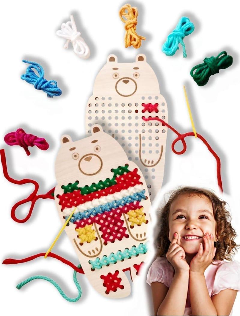 Eğlenceli eğitici Kanaviçe seti, Geliştirici Montessori oyuncak