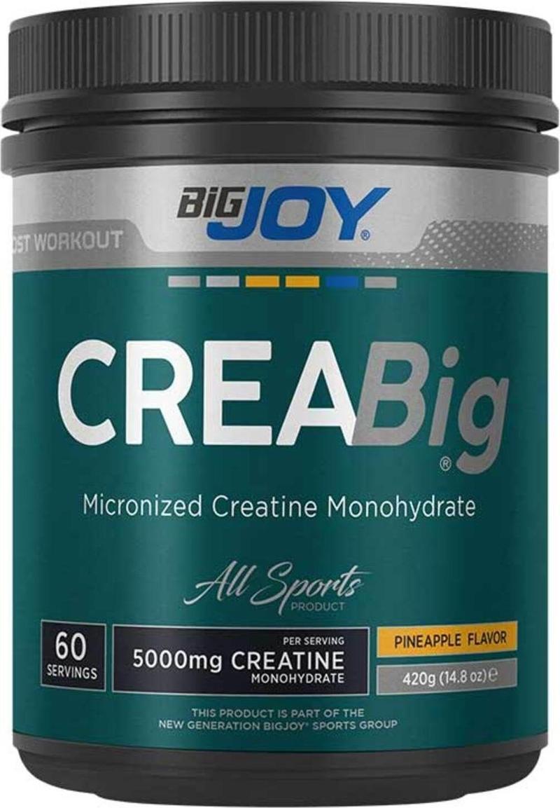 Creabig Creatine Monohydrate 420Gr Ananas %100 Mikronize Kreatin
