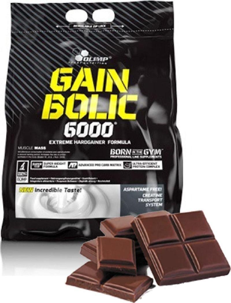 Gain Bolic 6000 Çikolata Aromalı 1000 Gr  Karbonhidrat Protein Tozu Kas Kuvvet