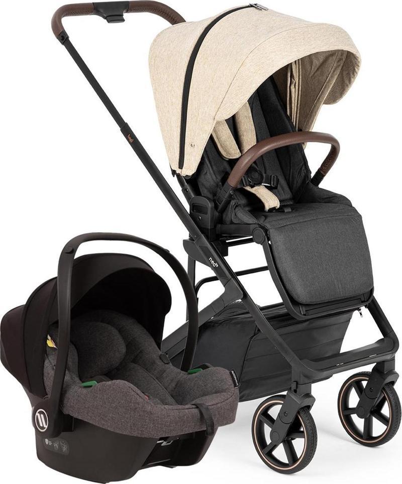 Neo Big Grey Cosmo Travel Sistem Bebek Arabası Beige