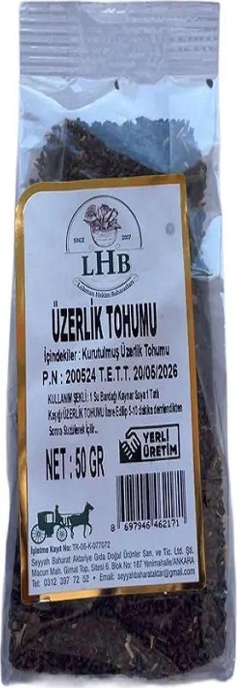 Üzerlik Tohumu 50 Gr