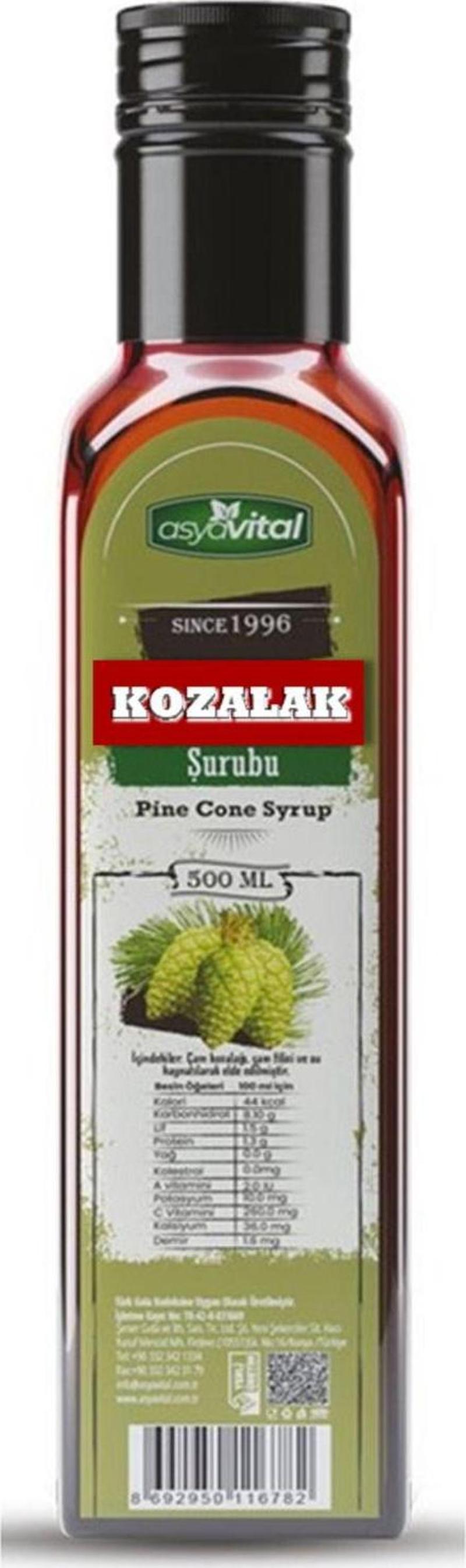 Asya Vital Çam Kozalağı Şurubu 500 Ml.