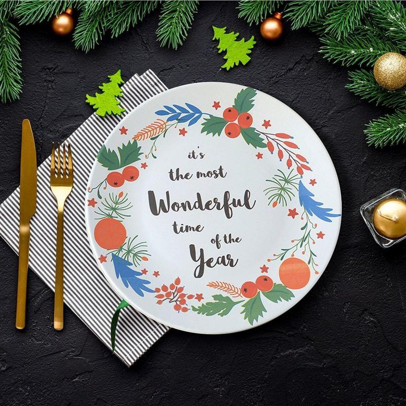 Keraart New Year Wonderful Time Servis Tabağı 26 Cm 21657