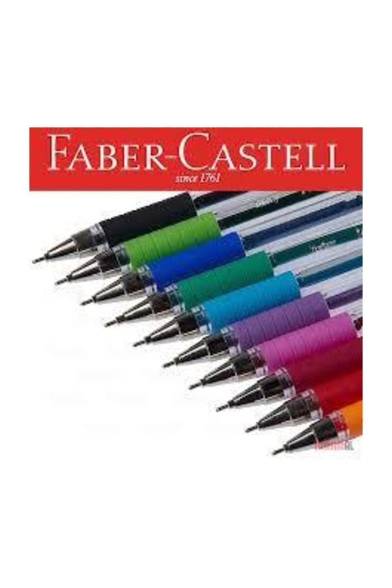Faber-Castell Faber-Castell 1425 Iğne Uçlu 10 Renk Tükenmez Kalem Seti