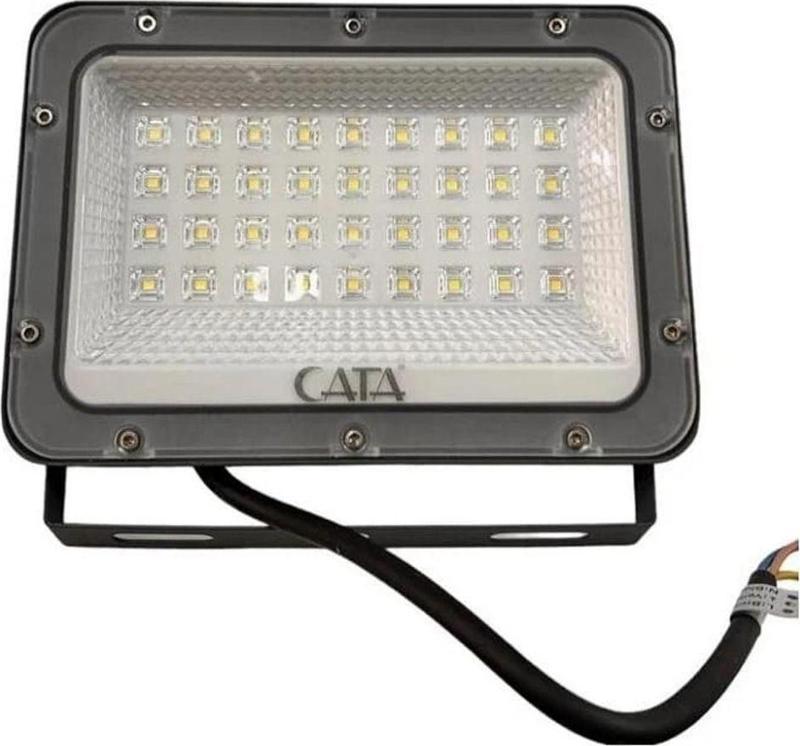 Ct-4658 50W Slim Platinum Led Projektör 6500K Beyaz Işık