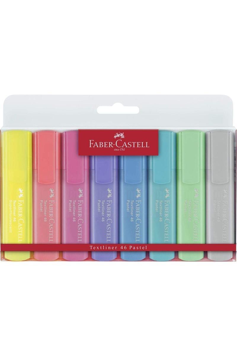 Faber-Castell Faber-Castell Fosforlu Kalem Pastel Tonlar 4 8'Li