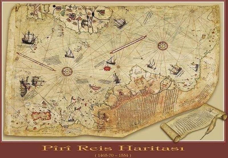 4308 Pir-i Reis Haritasi 1000 Parça Puzzle