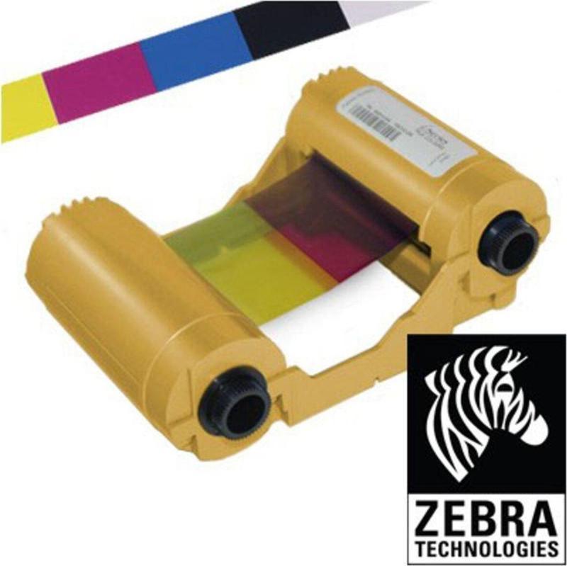 Zebra 800033-840 Renkli Ribbon Zxp3 Ymcko Tek Yüze 200 Baskı