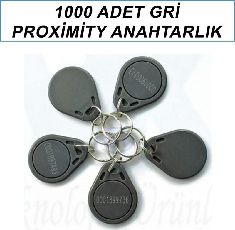 1000 Adet Gri Proximity Anahtarlık