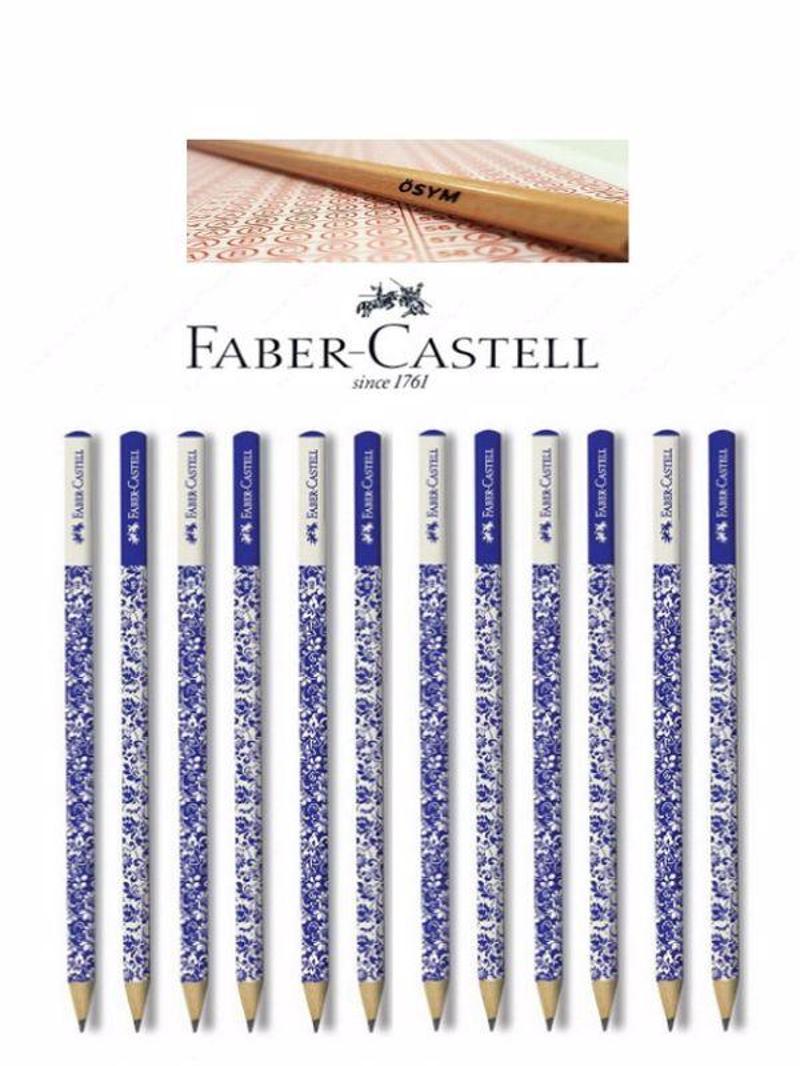 Faber-Castell Faber-Castelll Floral 12'Li Kurşun Kalem + Ösym Sınav Kalemi