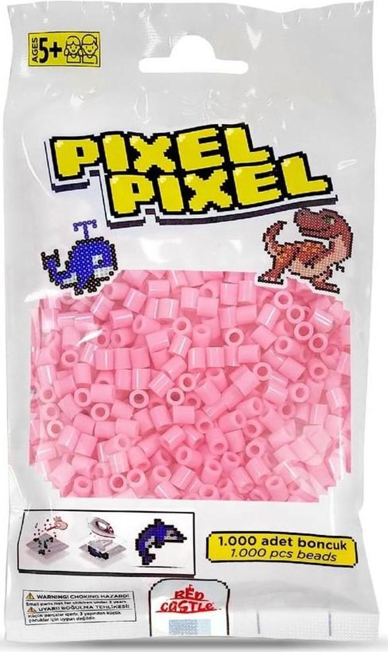 1000 Adet Midi Boncuk Açık Pembe-Pixel Pixel PPB-1000-17