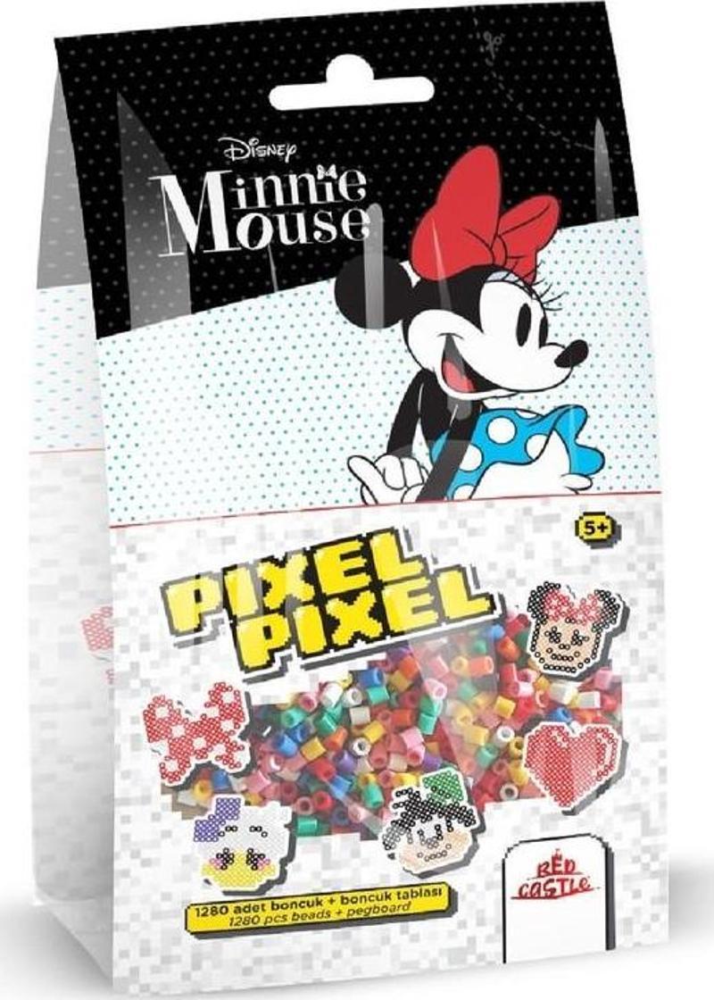 Disney Minnie Mouse Boncuk Aktivite ve Oyuncak Seti 5 Figür-Pixel Pixel B16-04