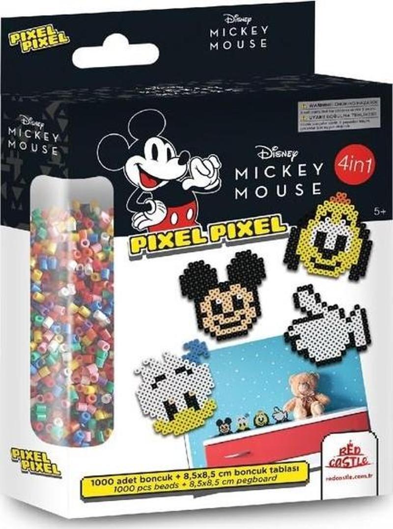 Boncuk Aktivite ve Oyuncak Seti-Disney Mickey Mouse 1000 Boncuk BB16-03