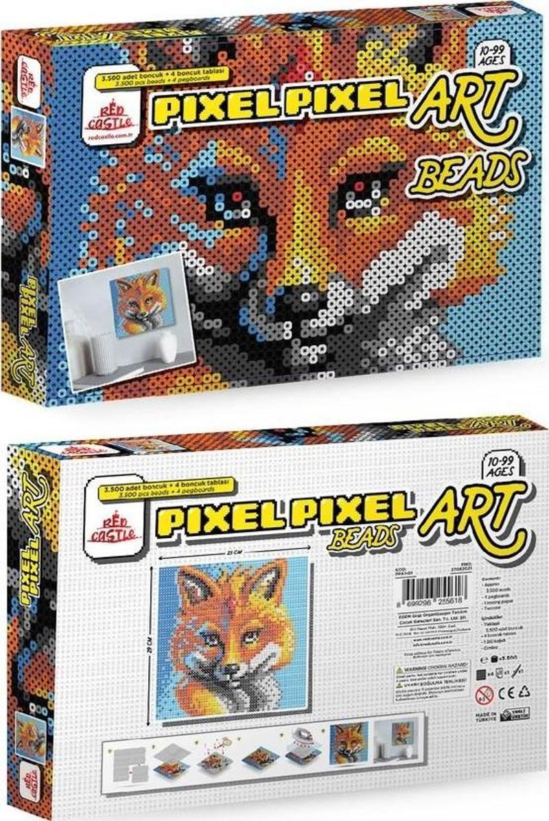 Yetişkin Boncuk Aktivite Seti(Tilki)-FOX ACTIVITY ART BEADS PPA01-01