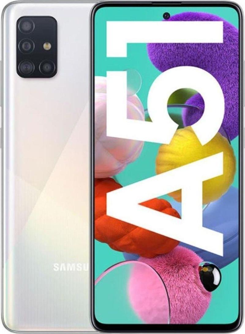 Galaxy A51 128 GB Beyaz Cep Telefonu (Samsung Türkiye Garantili)