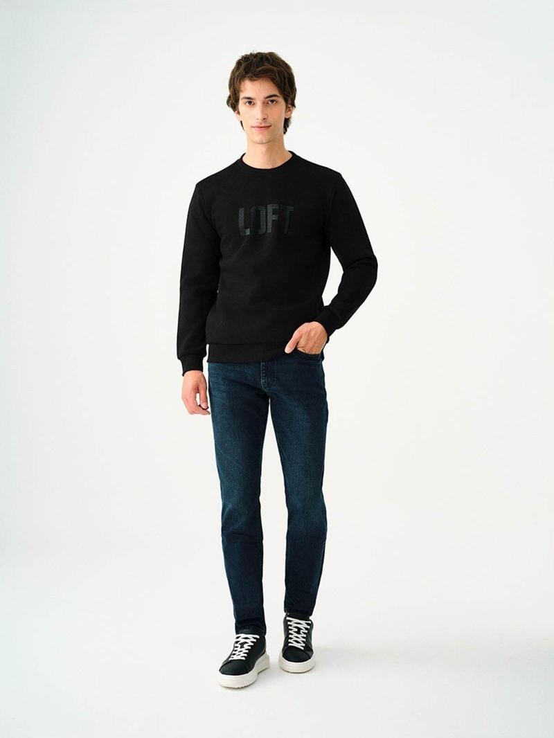 Erkek Jean Pantolon Koyu Mavi Lf2037022