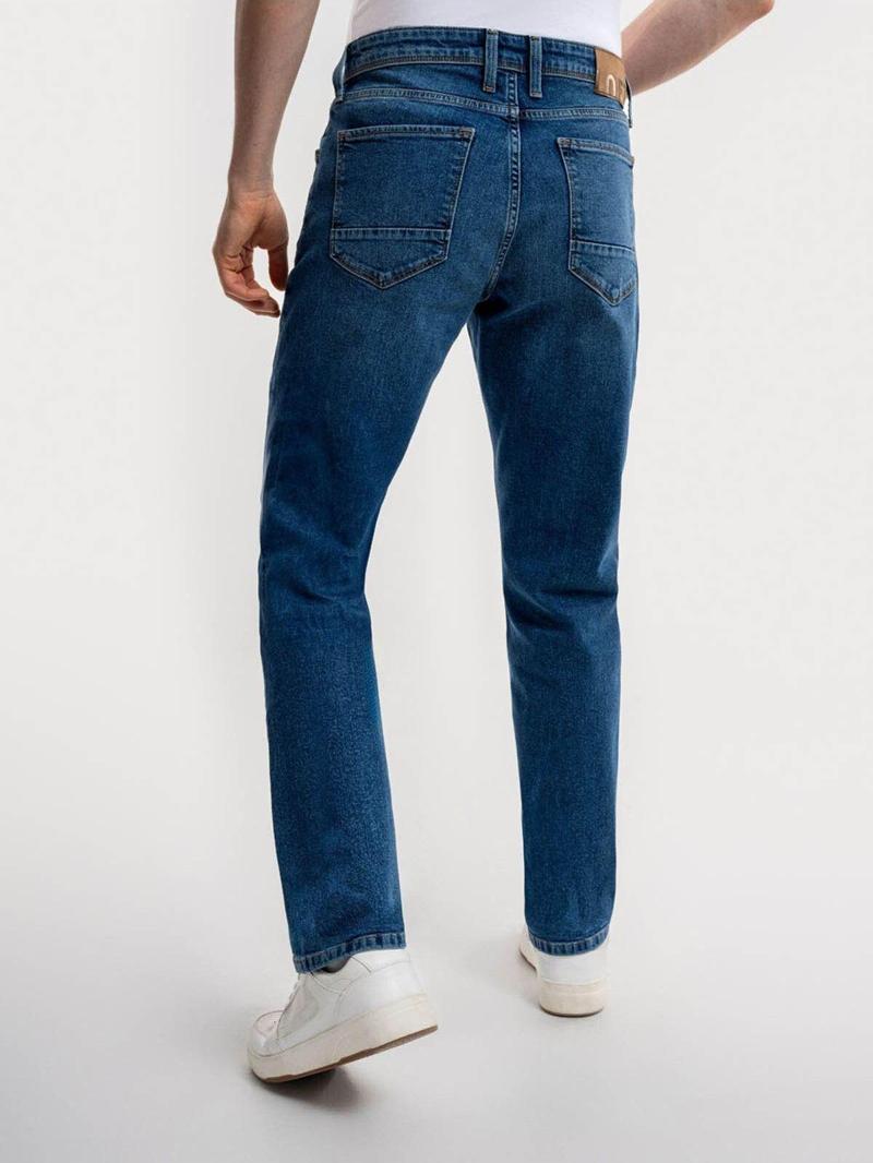 Erkek Jean Pantolon Mavi Lf2036543