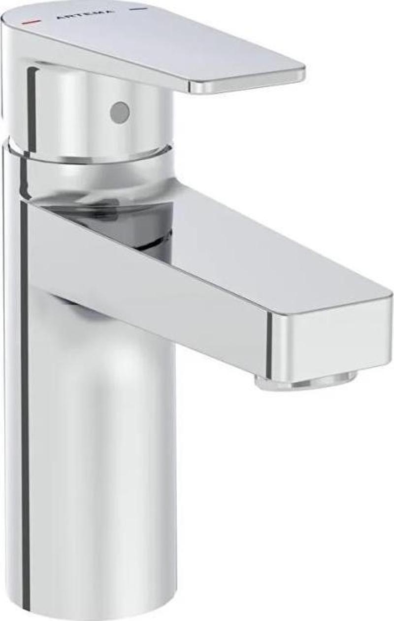 Flow Square Krom Lavabo Bataryası A43044