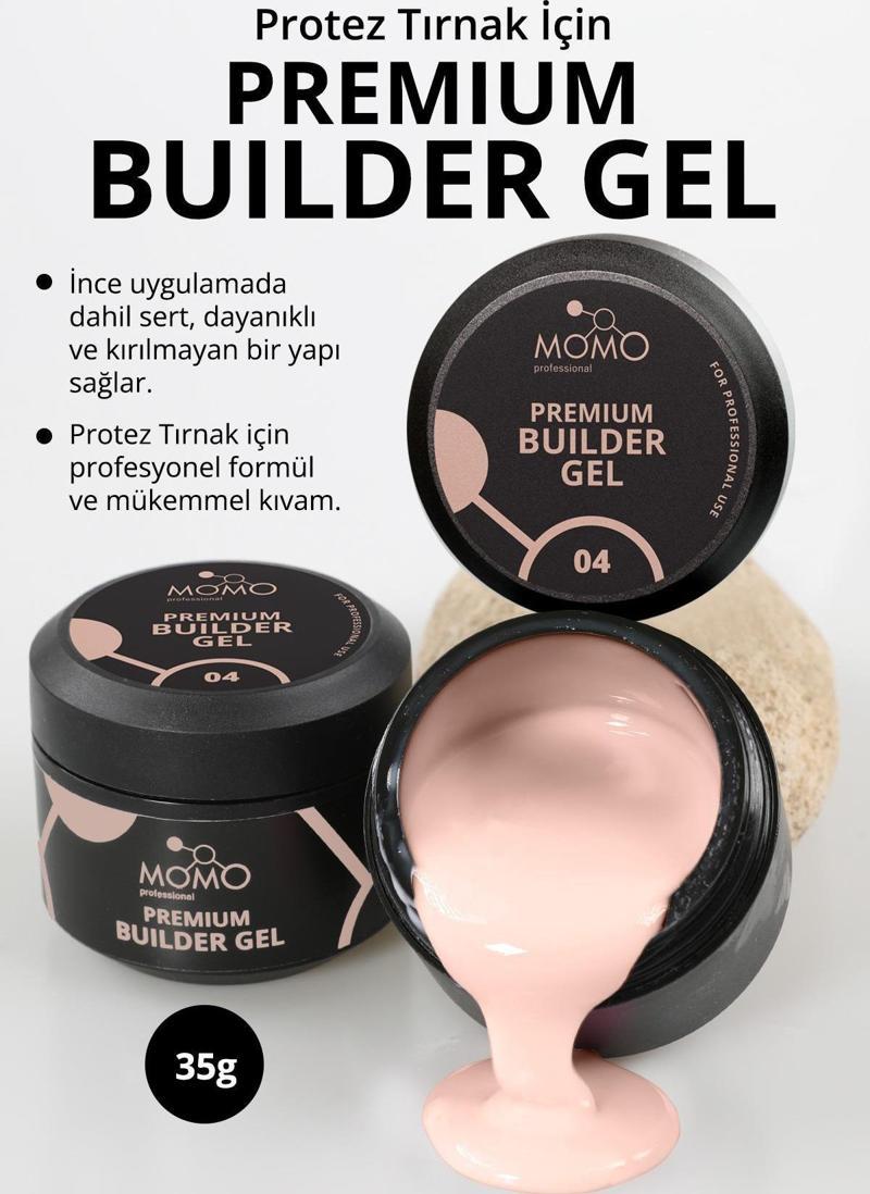 Premium Builder Gel No.4, Bej, 35 gr