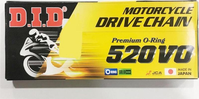 Dıd Çelik Zincir 520-118l O-rıng Dl650 Cb650f Cbr650f Nc750 S/x Nc700 S/x Yzf-r25 Mt-25 Pulsar Cbr 2