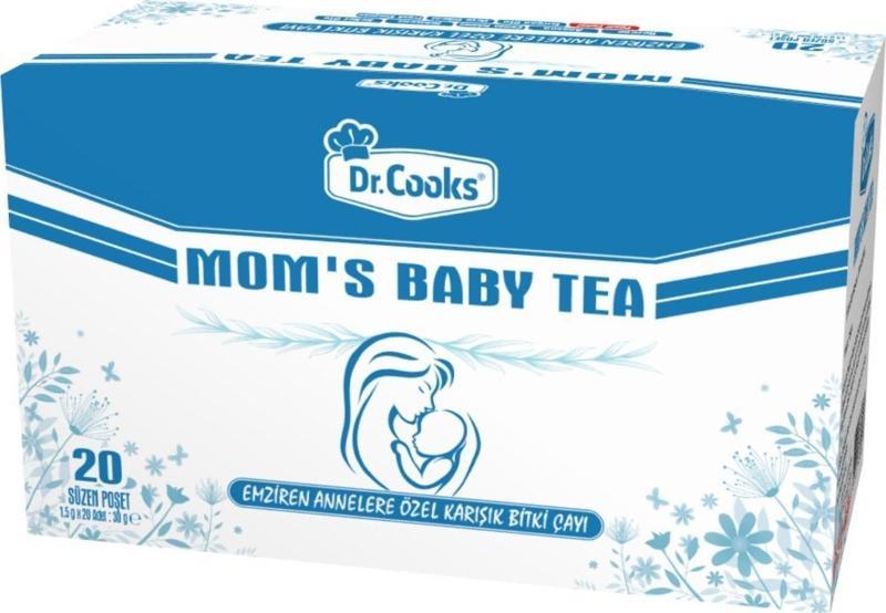 Dr Cooks Mom's Baby Tea Süt Artırıcı Gaz Giderici Anne Bebek Çayı 20'li