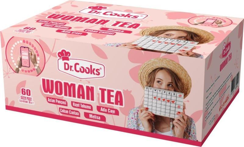 Dr Cooks Woman's Tea Regl Çayı Kadın - Özel Gün Için 60'lı