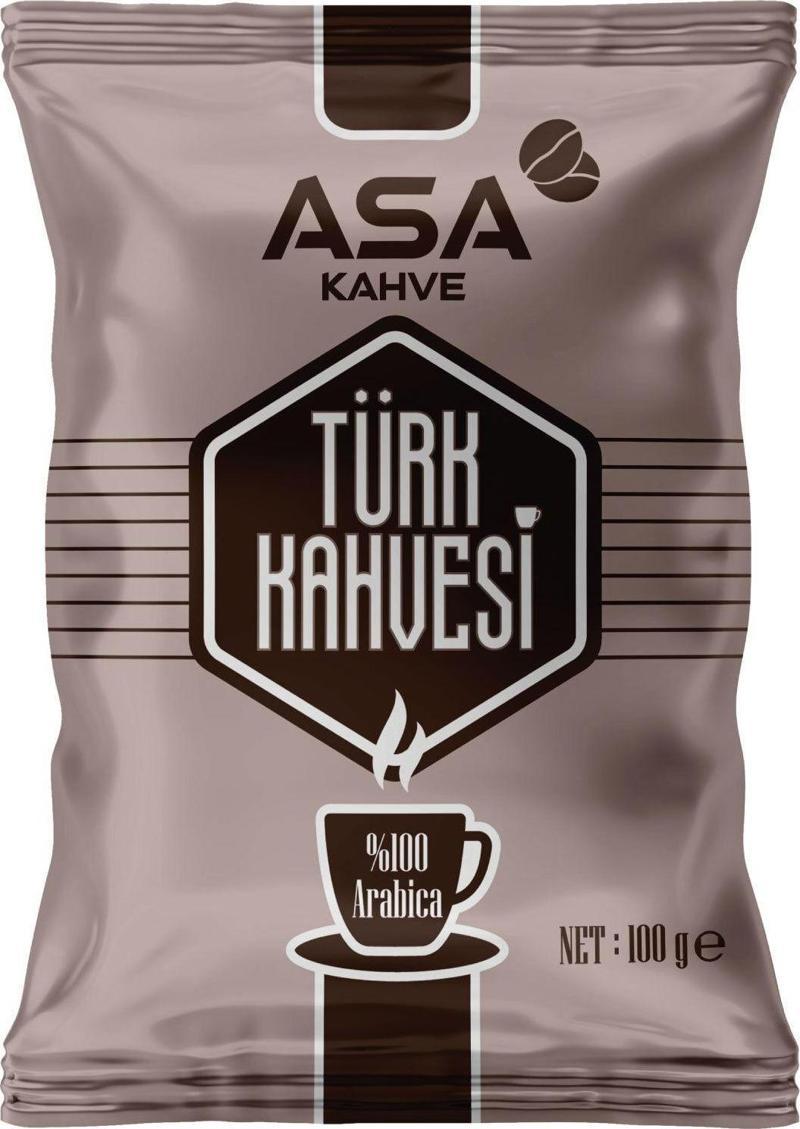 Asa Kahve Orta Kavrulmuş Türk Kahvesi 100G