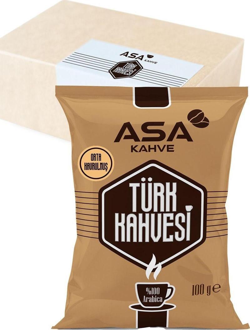 Asa Kahve Türk Kahvesi 100 Gr (12 Adet)