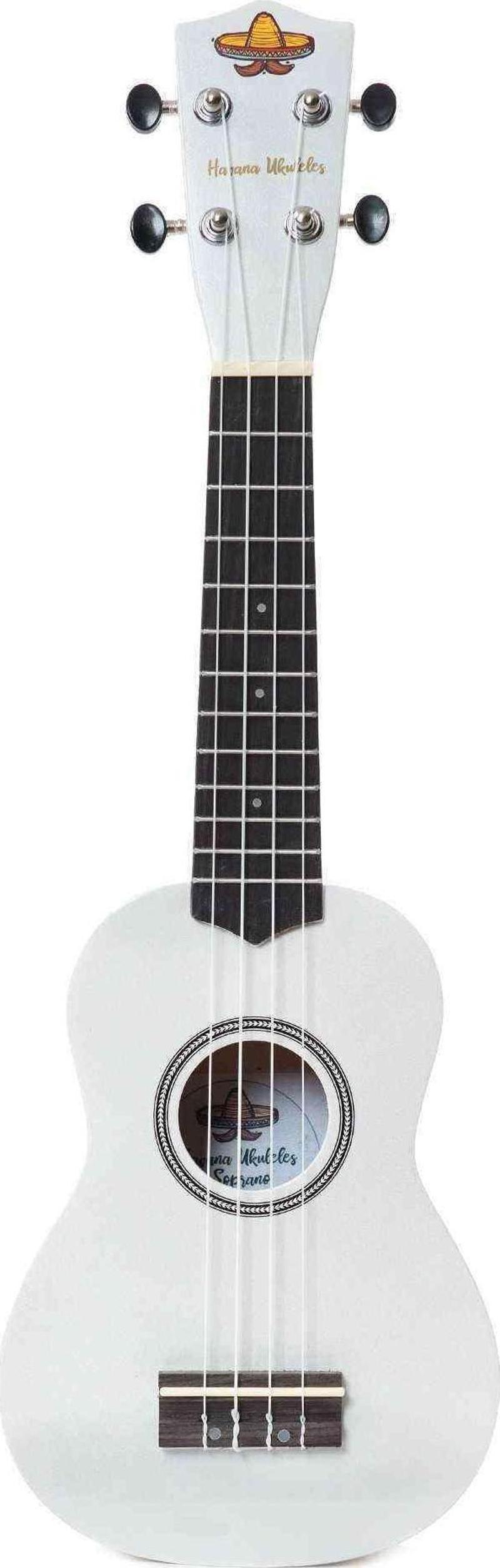 HK-21WH Soprano Ukulele- Beyaz