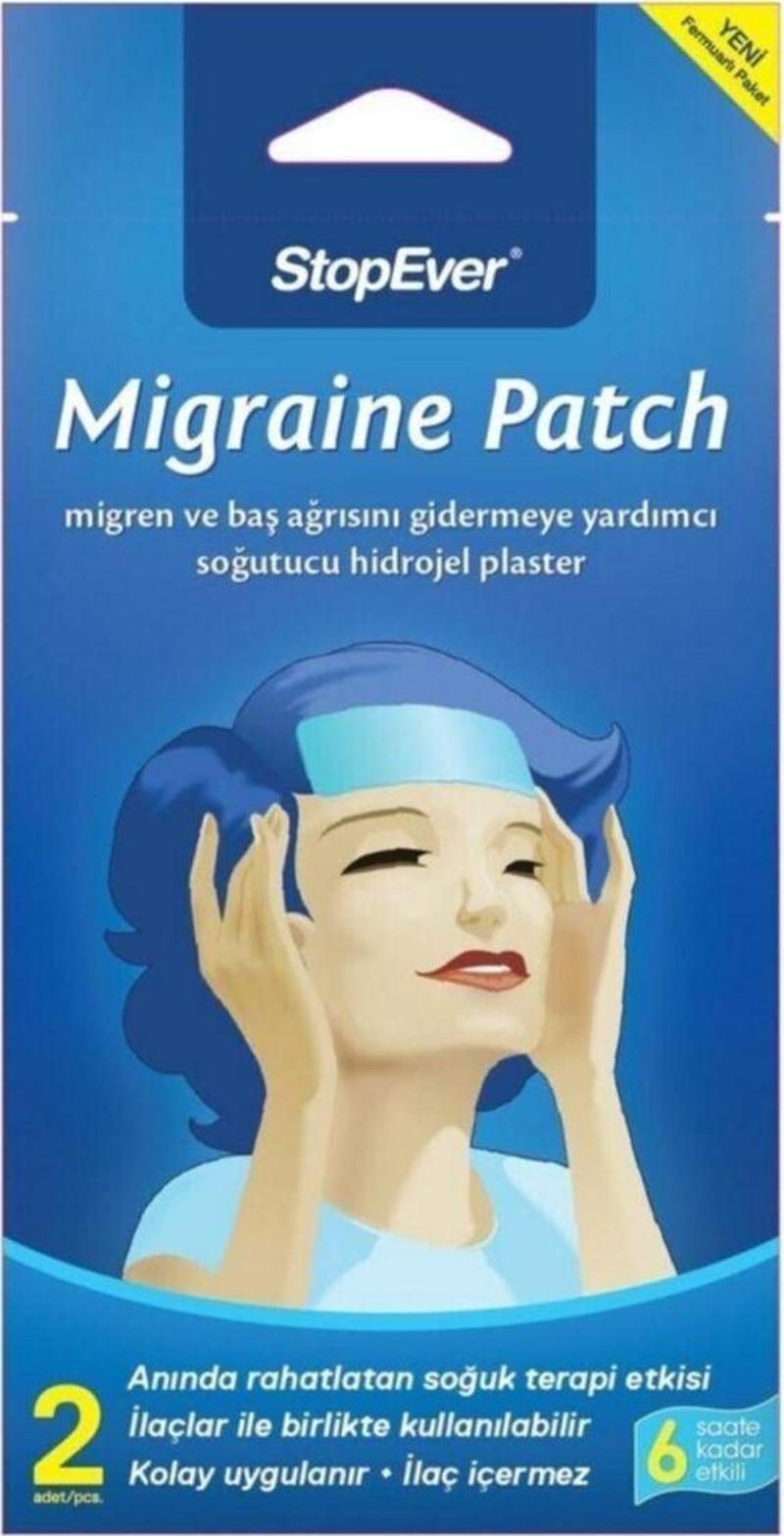 Migraine Patch Ve Baş Ağrısına Karşı Hidrojel Plaster