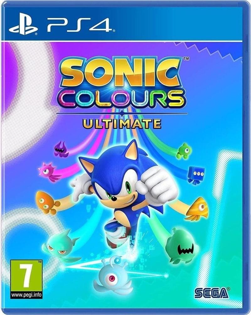 Ps4 Sonic Colours Ultimate- Orjinal Oyun - Sıfır Jelatin