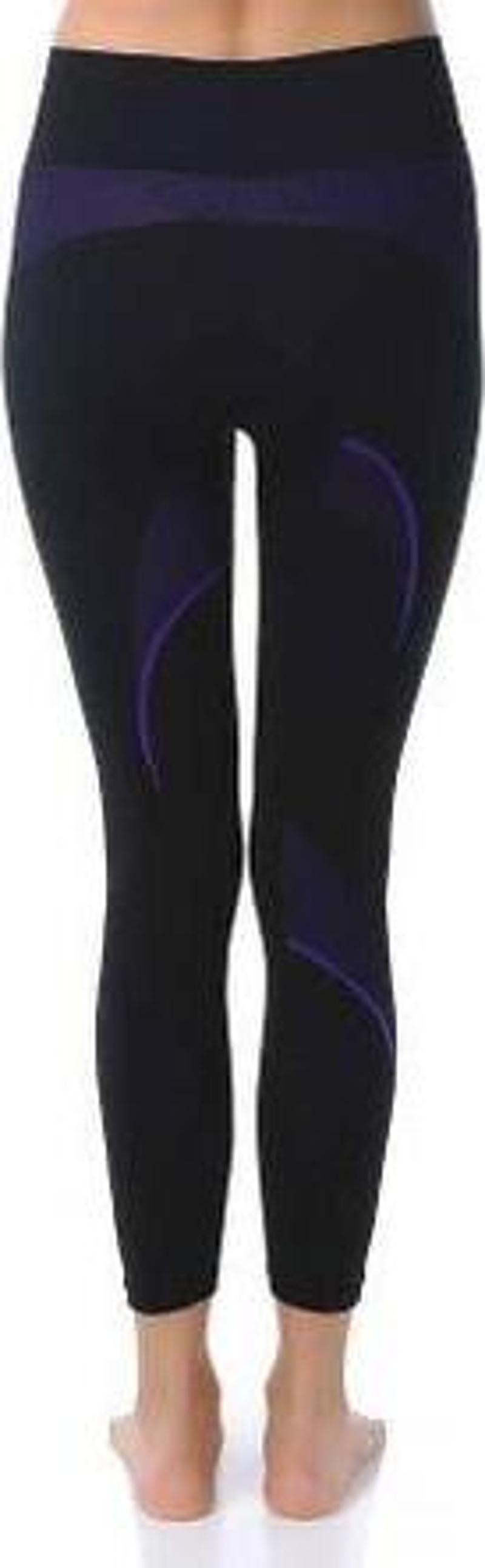 Thermowear Bayan Termal Alt İçlik L-XL Siyah-Mor E-3126