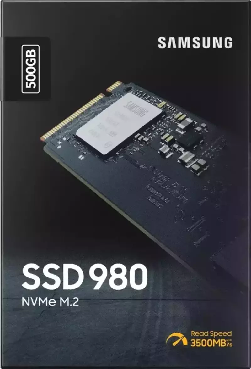 980 500GB M.2 NVMe SSD (3100-2600MB/s)