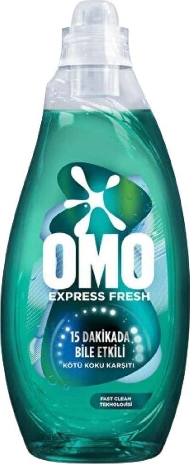 Express Fresh Kötü Koku Karşıtı Beyaz ve Renkliler Sıvı Çamaşır Deterjanı 1480 Ml