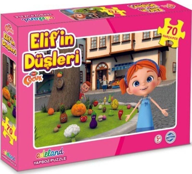 Trt Çocuk Elif'İn Düşleri 70 Parça Puzzle /