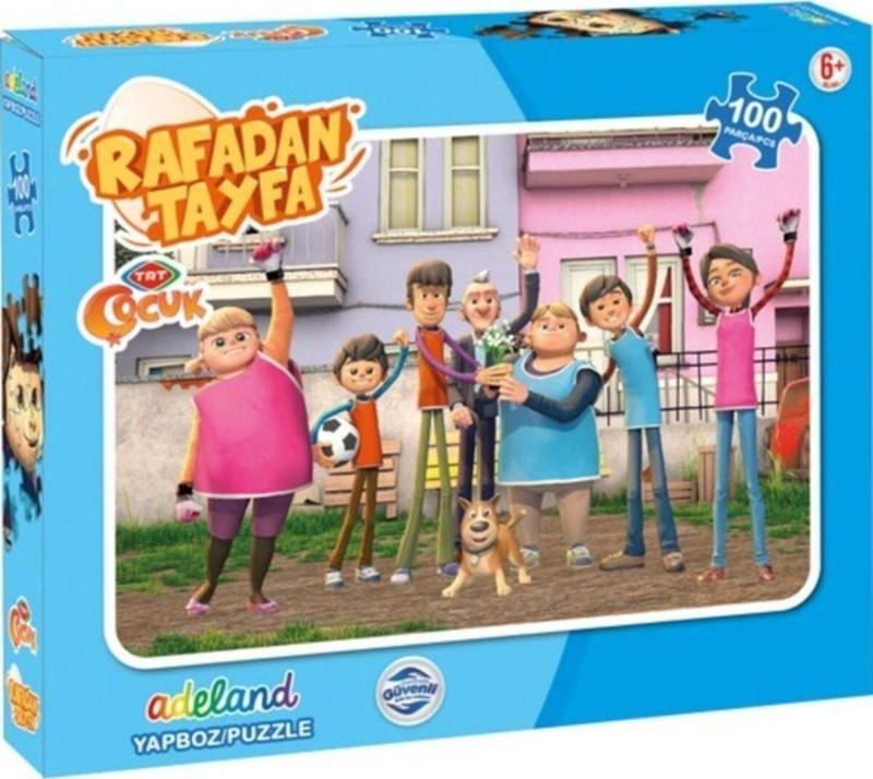 Trt Rafadan Tayfa Kutulu Puzzle 100'Lü