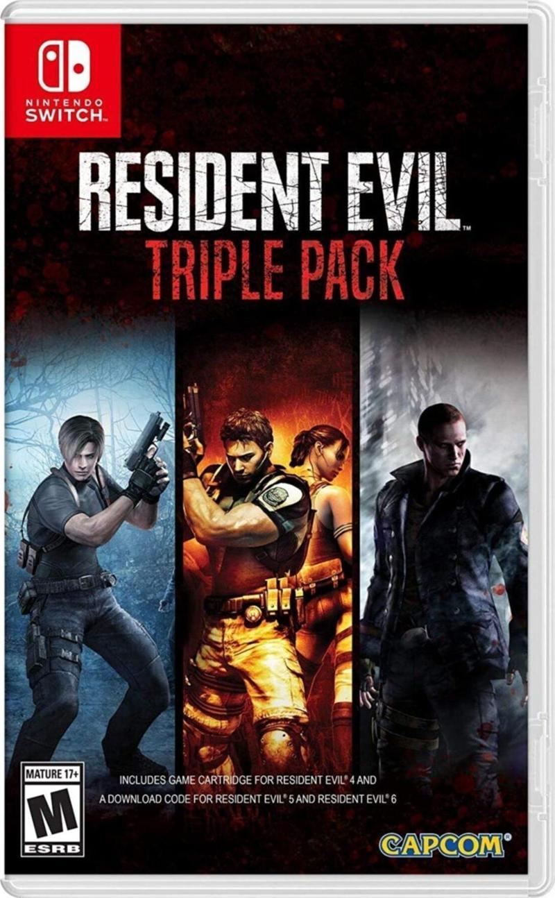 Nintendo Switch Resident Evil Triple Pack Ns Oyunu