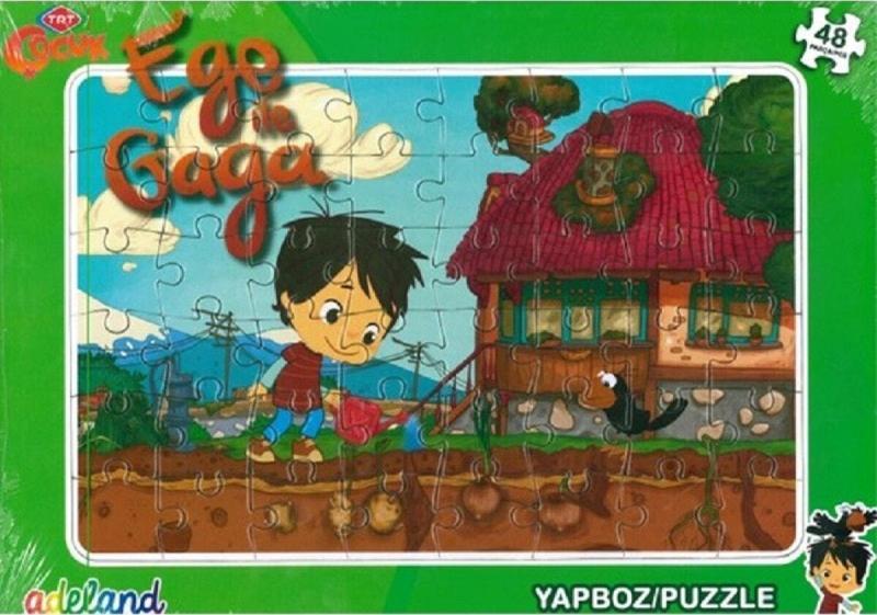 Trt Çocuk Ege Ile Gaga Frame Puzzle 48'Parça