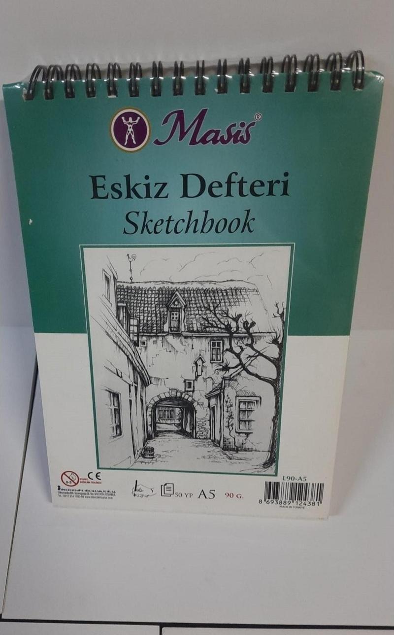 Eskiz Defteri 90 Gr A5