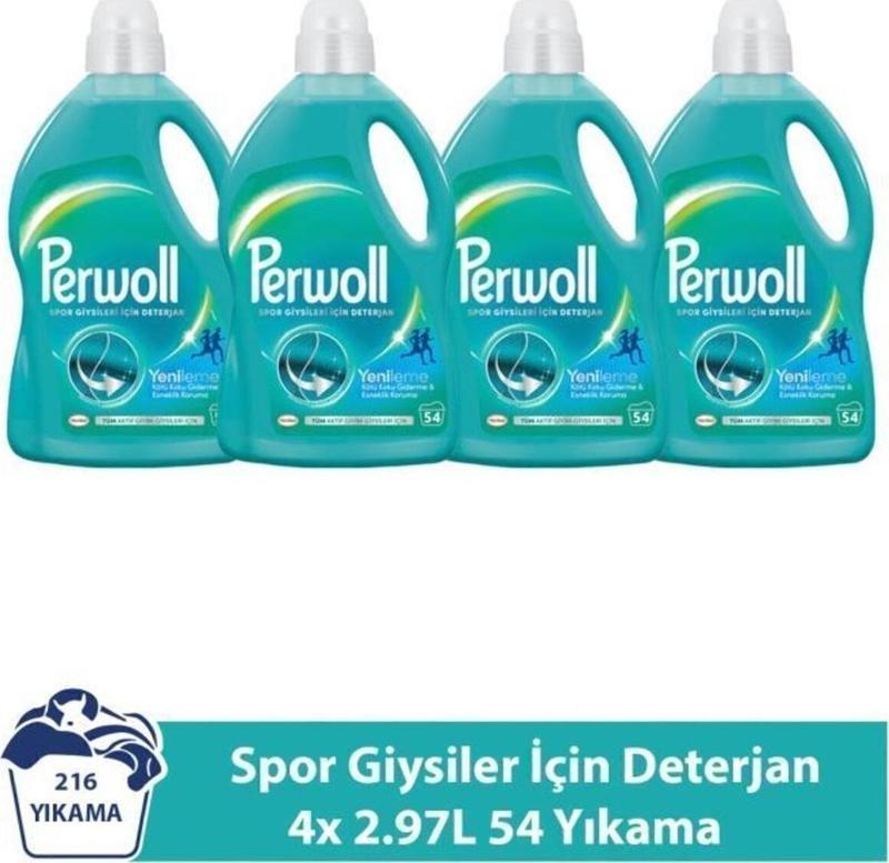 Sıvı Çamaşır Deterjanı 2,97 lt Sport 4 ADET