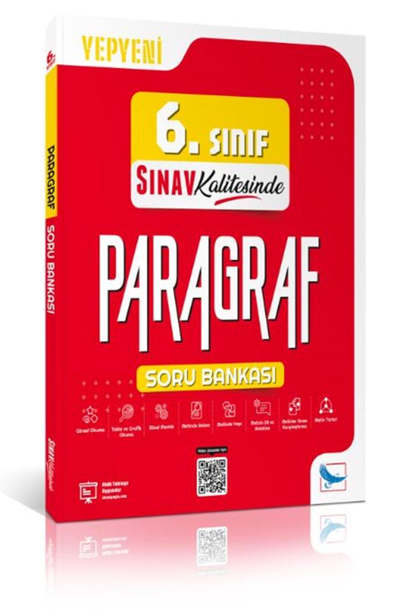 Sınav Kalitesinde 6. Sınıf Paragraf Soru Bankası