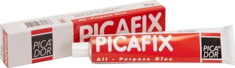 2002 Picafix Sıvı Yapıştırıcı 90 Gr Şeffaf Ka-003 (12 Li Paket)