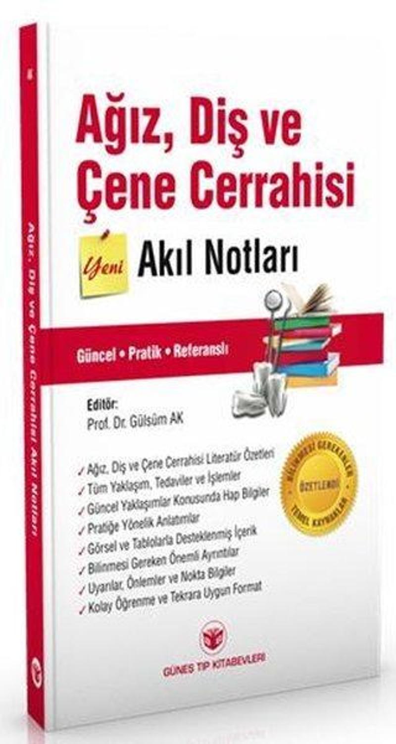 Ağız Diş ve Çene Cerrahisi Yeni Akıl Notları