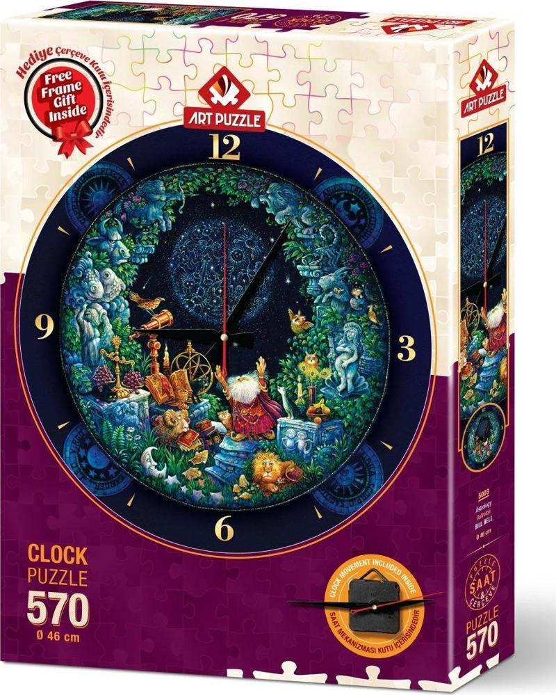 570 Parça Puzzle Astroloji Saat 5003