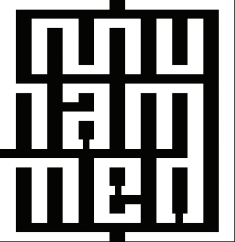 Kufi Hat İle Türkçe Muhammed (A.s.) Sticker 10 x 10 cm 332713