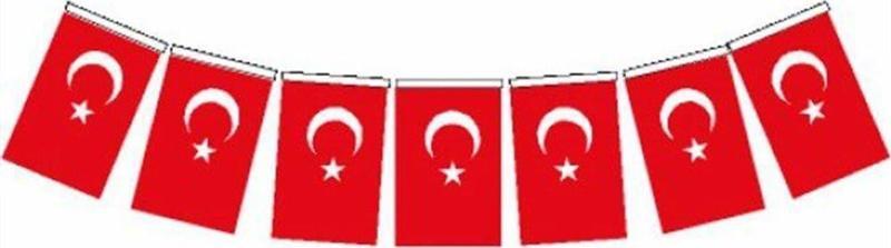 Kağıt Bayrak Türk İpli 50 Lİ Orta VT807