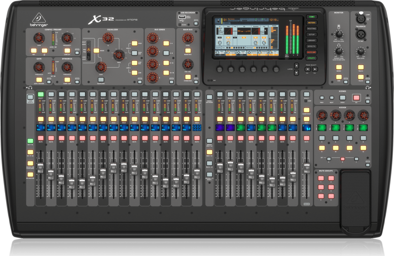 X32 PRO Dijital Mikser 32 Preamp 25 Fader